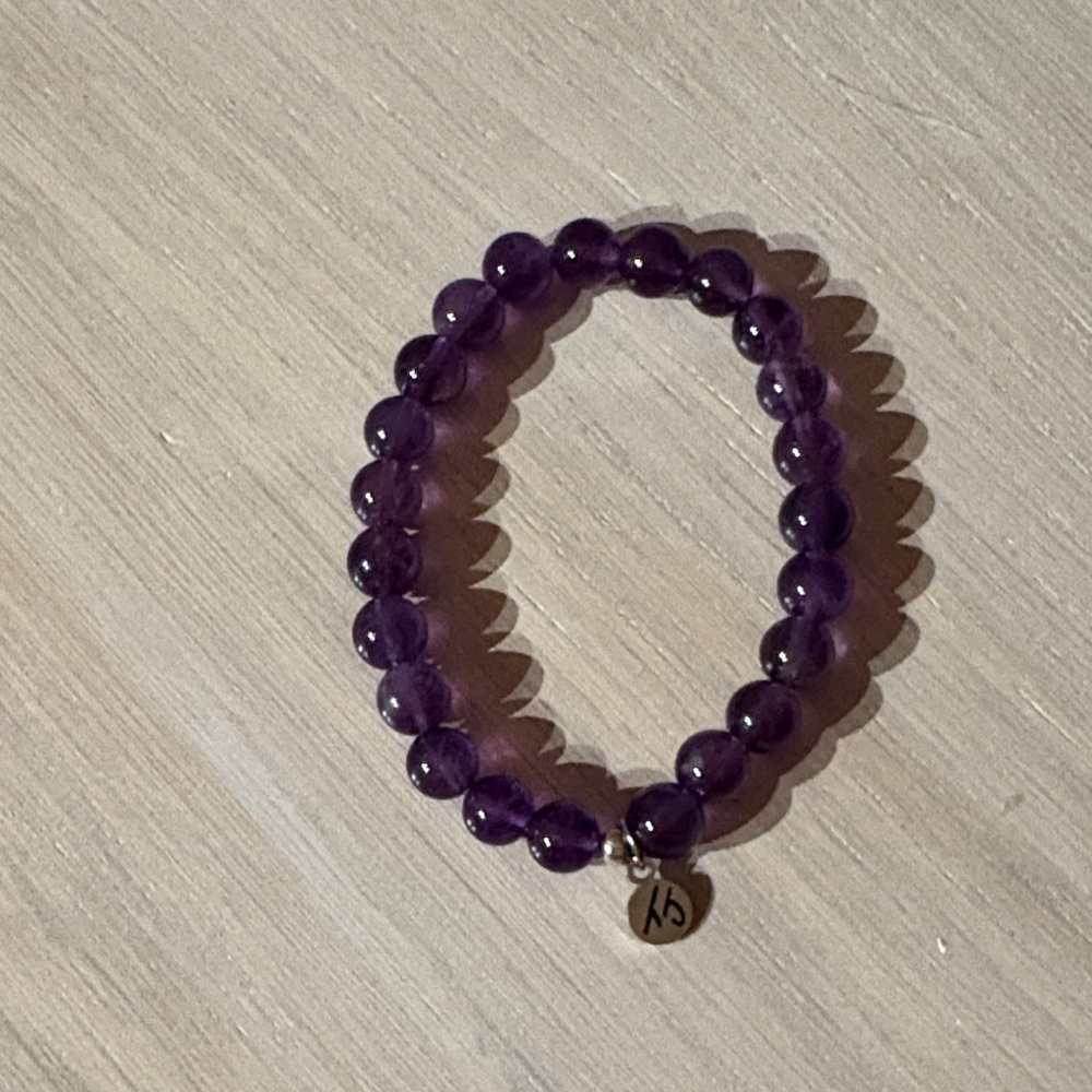 T&J Designs Amethyst Bracelet
